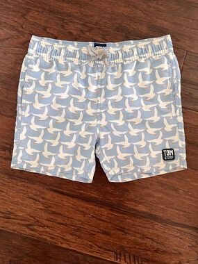 Tom & Teddy Boys' Seagull Swim Trunks Size 5/6